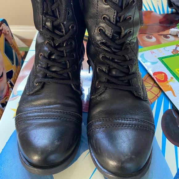 Steve Madden Troopa Boots- Black - Picture 3 of 6